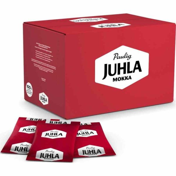 Indulge in the rich taste of Paulig Juhla Mokka - Premium Coffee Portions, a luxurious treat for coffee enthusiasts. Order online now!