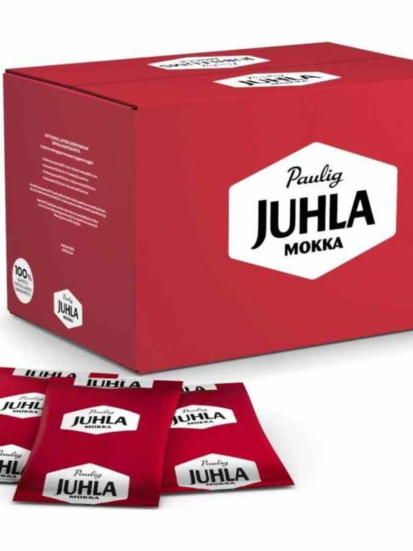 Indulge in the rich taste of Paulig Juhla Mokka - Premium Coffee Portions, a luxurious treat for coffee enthusiasts. Order online now!