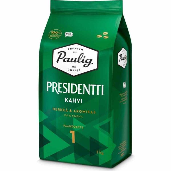 Delight your senses with Paulig President Cafe - the epitome of premium coffee blend perfection, available for online purchase.
