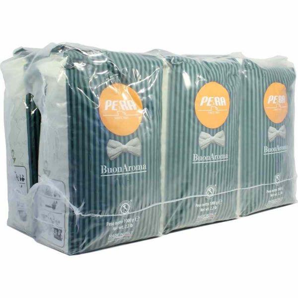 Indulge in the rich aroma of Pera Buon Aroma coffee beans - 6 x 1 kg of premium quality beans for the perfect brew. Order now!