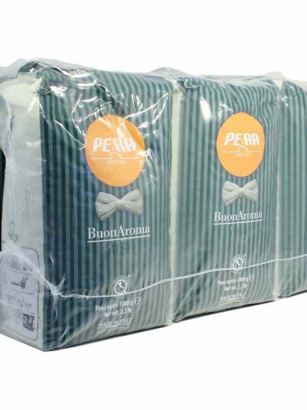 Indulge in the rich aroma of Pera Buon Aroma coffee beans - 6 x 1 kg of premium quality beans for the perfect brew. Order now!