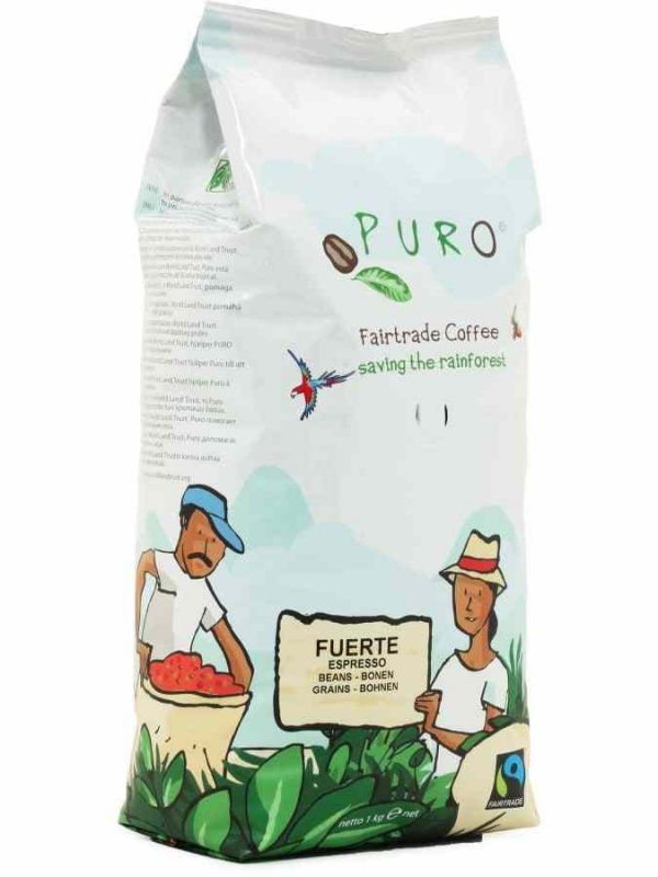 Premium 1 kg coffee beans - robust, pure, and aromatic blend for coffee lovers looking for strength and quality