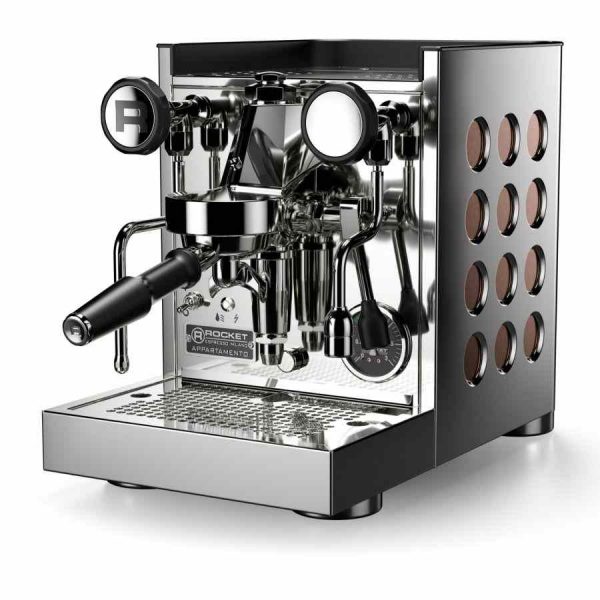 Up your coffee game with the Rocket Espresso Flat TCA Espresso Machine - the ultimate choice for exquisite espressos. Buy now!