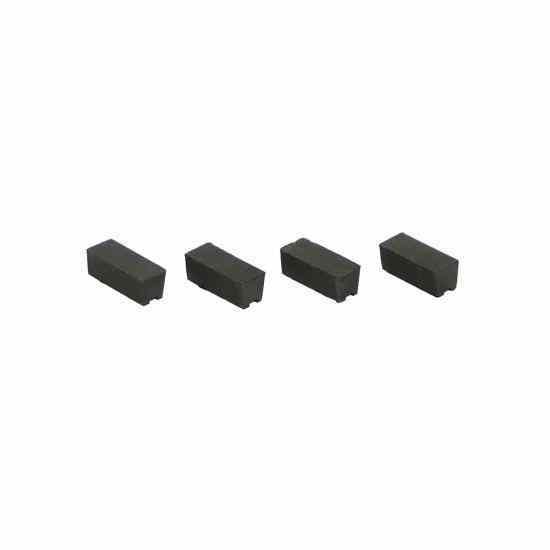 Set of 4 durable rubber feet for filter coffee machines, prevents slipping and protects surfaces, essential accessory for coffee lover's setup.