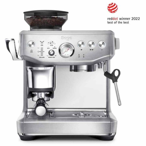 Experience barista-level perfection with the Sage The Barista Express Impress™ Espresso Machine - your gateway to gourmet coffee delights!