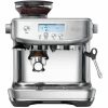 Experience professional coffee brewing at home with the Sage The Barista Pro Espresso Machine in Brushed Steel - elevate your coffee game today!