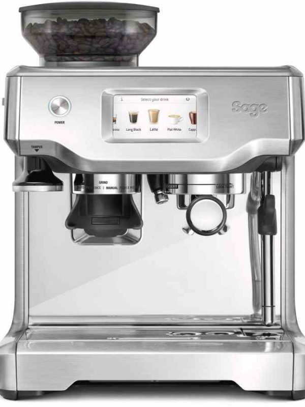 Experience cafe-quality espresso at home with the Sage The Barista Touch Espresso Machine - your ticket to barista-level perfection!