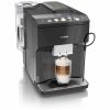 Siemens EQ.500 Classic Fully Automatic Coffee Machine in sleek Piano Black finish, ideal for brewing premium coffee at home.