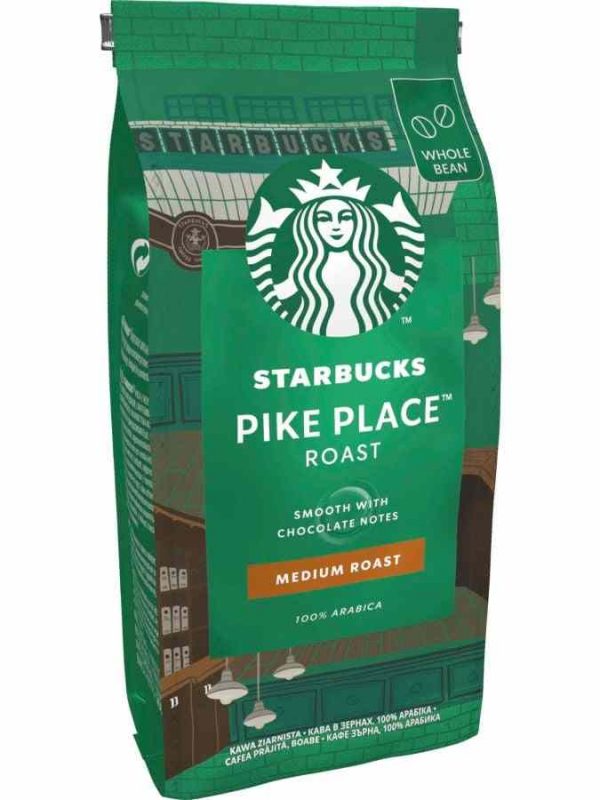 Indulge in the rich aroma of Starbucks Pike Place Roast 200g Coffee Beans - a premium blend for coffee enthusiasts. Shop now!