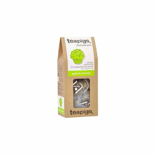 Indulge in Teapigs Apple and Cinnamon Tea - 15 Tea Bags for a comforting and delicious tea experience