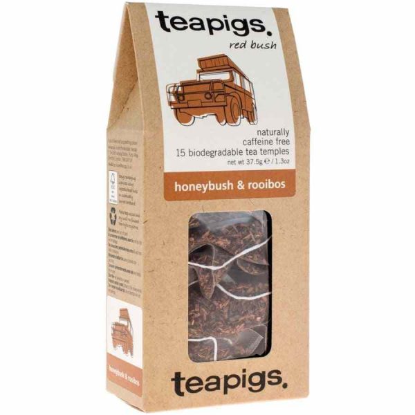 Premium Teapigs Honeybush and Rooibos Tea Bags for a soothing and delicious tea experience - buy online now!