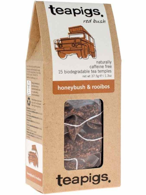 Premium Teapigs Honeybush and Rooibos Tea Bags for a soothing and delicious tea experience - buy online now!