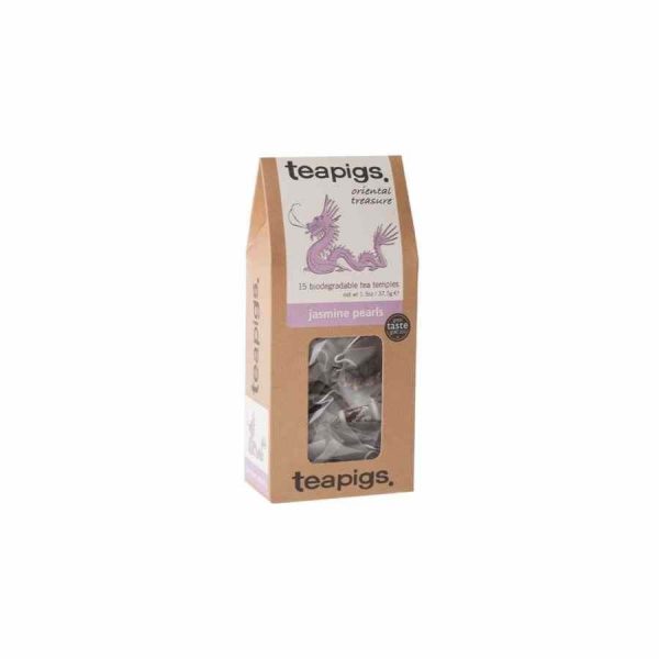 Premium Teapigs Jasmine Pearls 15 Tea Bags for a delightful and refreshing tea experience