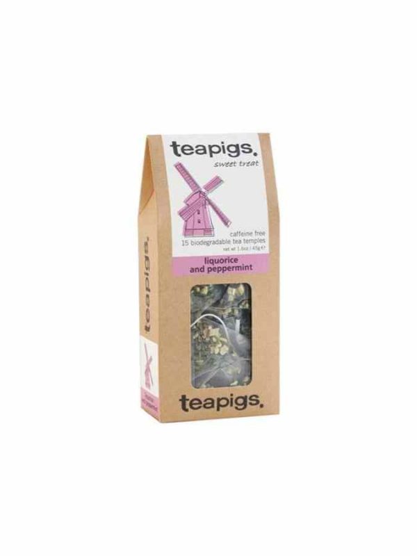 Indulge in Teapigs Licorice and Peppermint Tea Bags for a refreshing sip of luxury. Perfect blend of licorice and peppermint. Buy now!