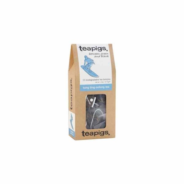 Indulge in exquisite Teapigs Tung Ting Oolong Tea with 15 Tea Bags, for a luxurious tea experience that soothes and revitalizes your senses.