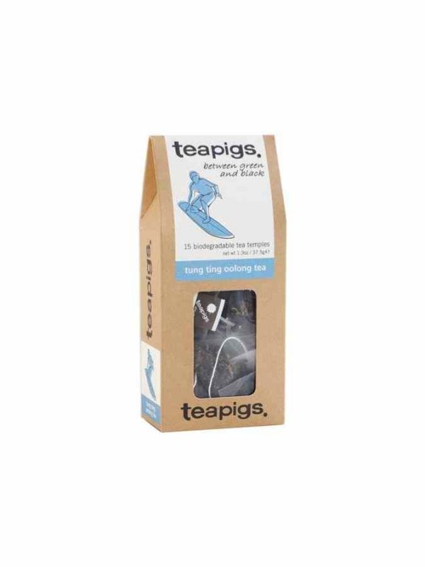 Indulge in exquisite Teapigs Tung Ting Oolong Tea with 15 Tea Bags, for a luxurious tea experience that soothes and revitalizes your senses.