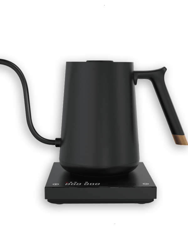 Timemore Fish Black Electric Kettle - Sleek and efficient design for fast boiling, perfect for coffee and tea lovers. Buy now!