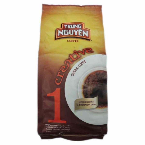 Trung Nguyen Creative 1 Ground Vietnamese Coffee 250g - Bold and authentic Vietnamese coffee blend for a flavorful morning brew.
