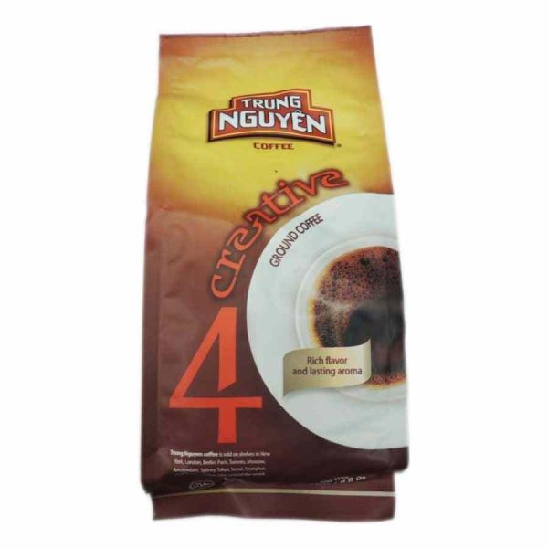 Indulge in the rich aroma of Trung Nguyen Creative 4 ground Vietnamese coffee 250g - a premium coffee experience delivered to your doorstep!