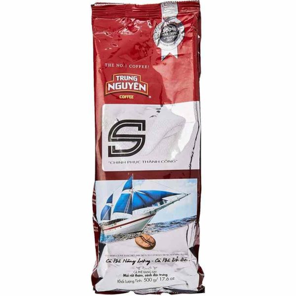 Premium 500g Trung Nguyen S Blend Conqueror Ground Vietnamese Coffee, Rich Aroma and Bold Flavor, Perfect for Coffee Enthusiasts!