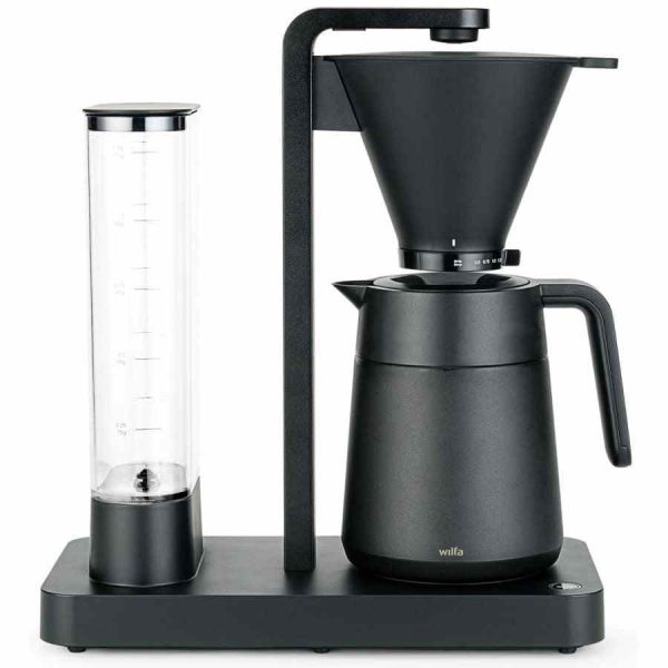 Wilfa Performance Thermo CM9B-T125 1.25 l coffee machine in sleek black design for luxurious brewing experience